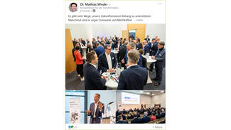 Die Zukunftsmission Bildung auf Social Media